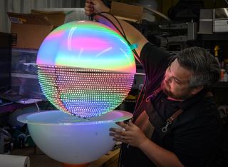 Jim Cortez, artist behind Electric Gerbil